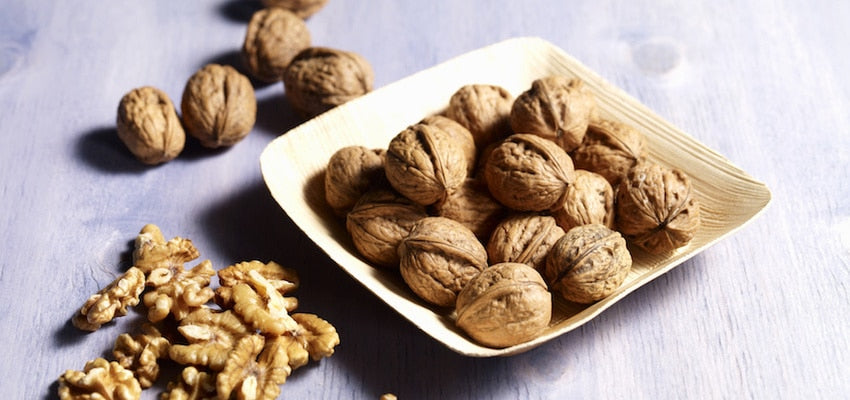 A basket of nuts and anti-aging foods