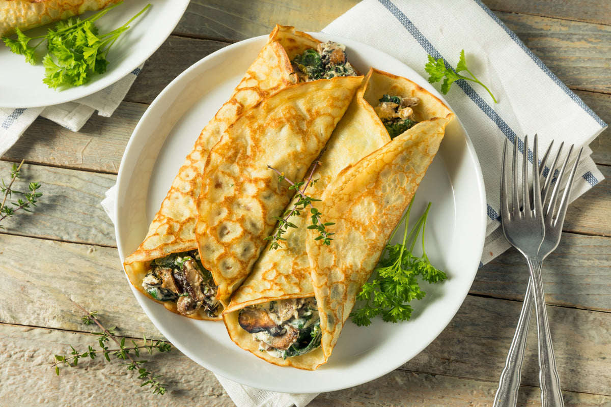 Roll-ups de huevo de champiñones y cebolletas &ndash; Dr. Kellyann