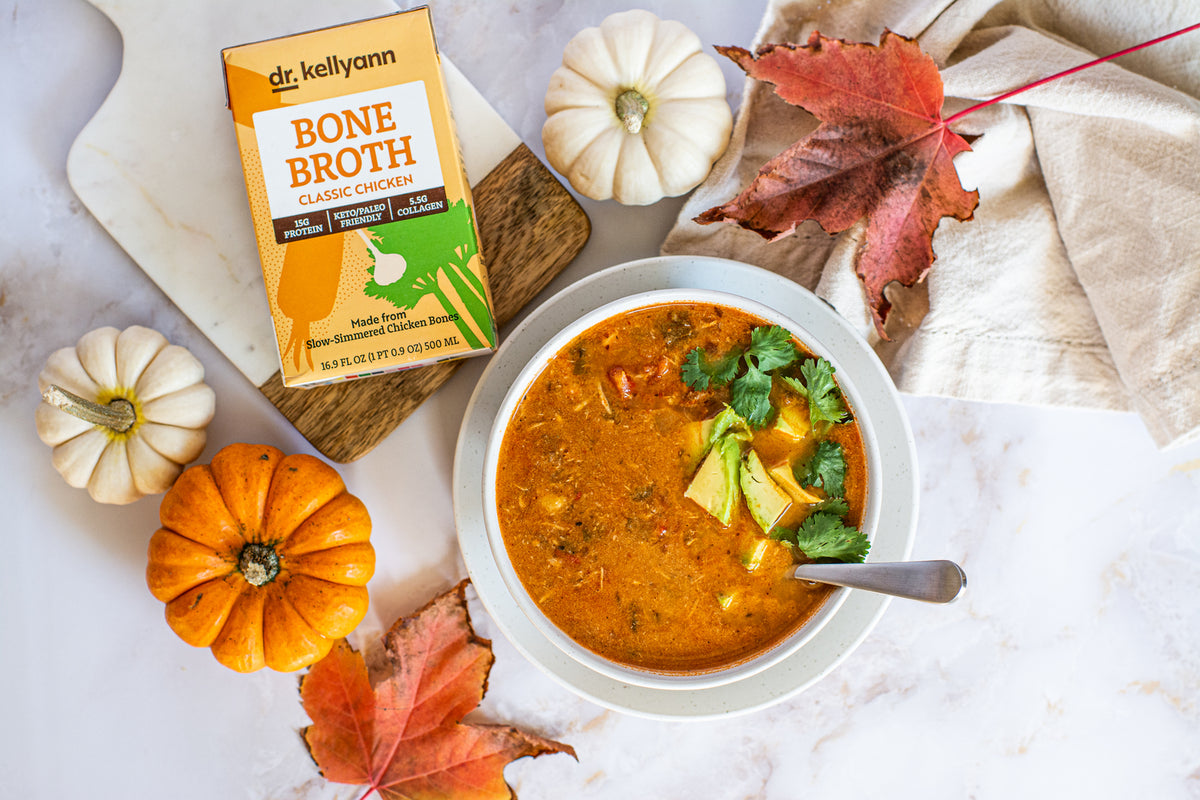 Soupe au poulet du sud-ouest &ndash; Dr. Kellyann