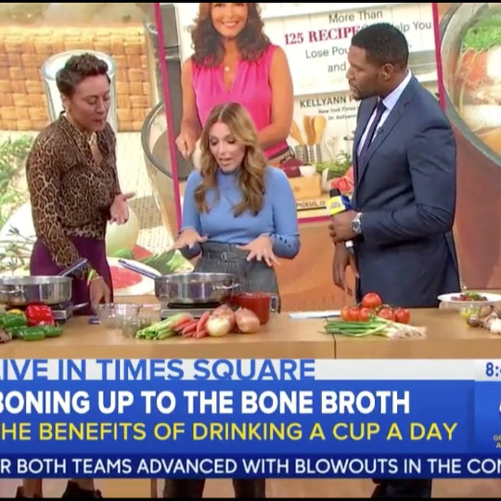 Dr. Kellyann Shares Recipes from Her New Bone Broth Diet Cookbook on Good Morning America