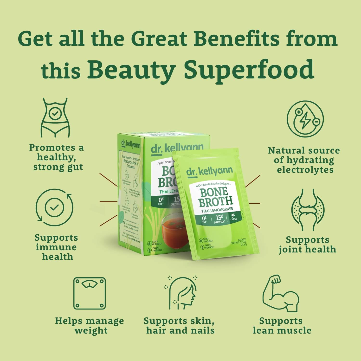 Bone Broth - Thai Lemongrass