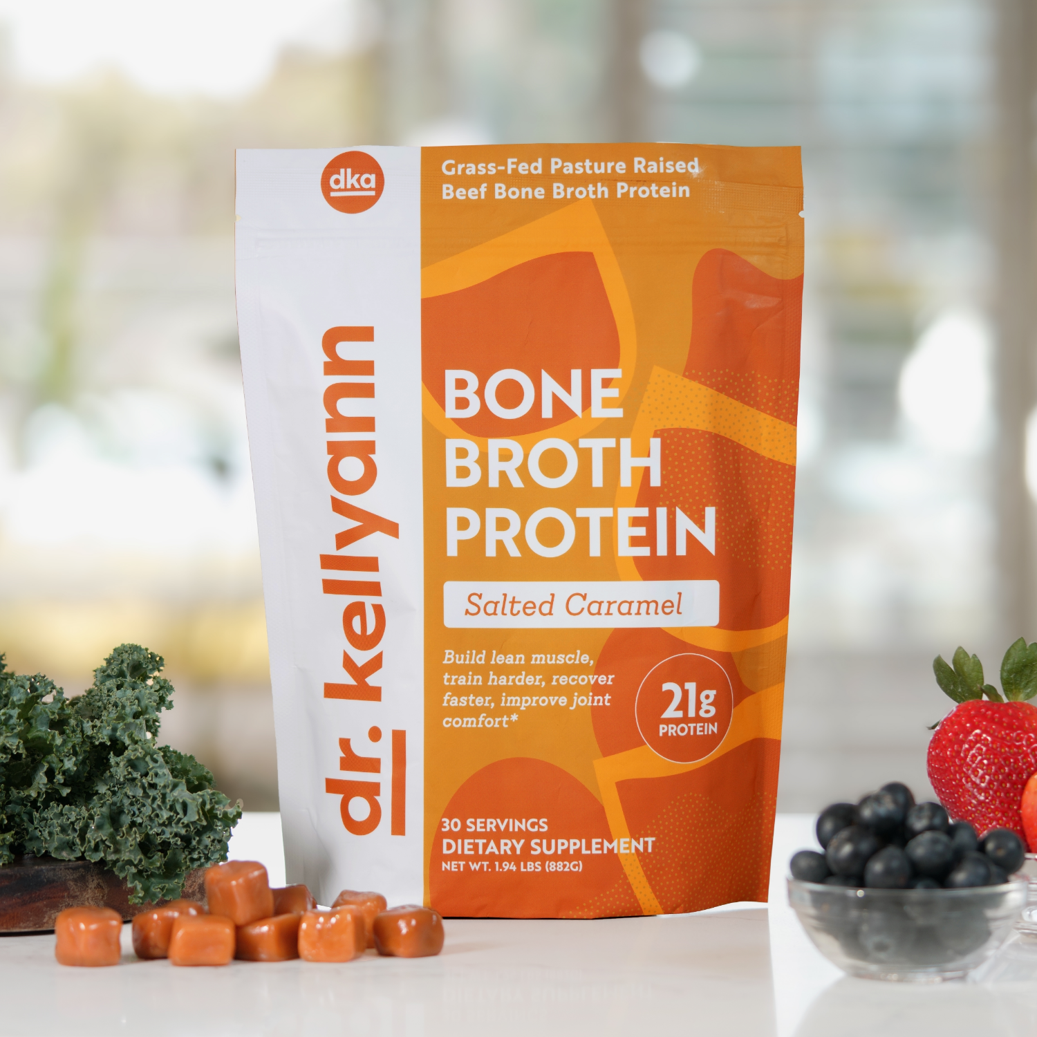 Salted Caramel Bone Broth Protein Powder