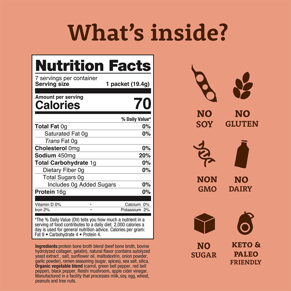 Ramen beef Bone Broth