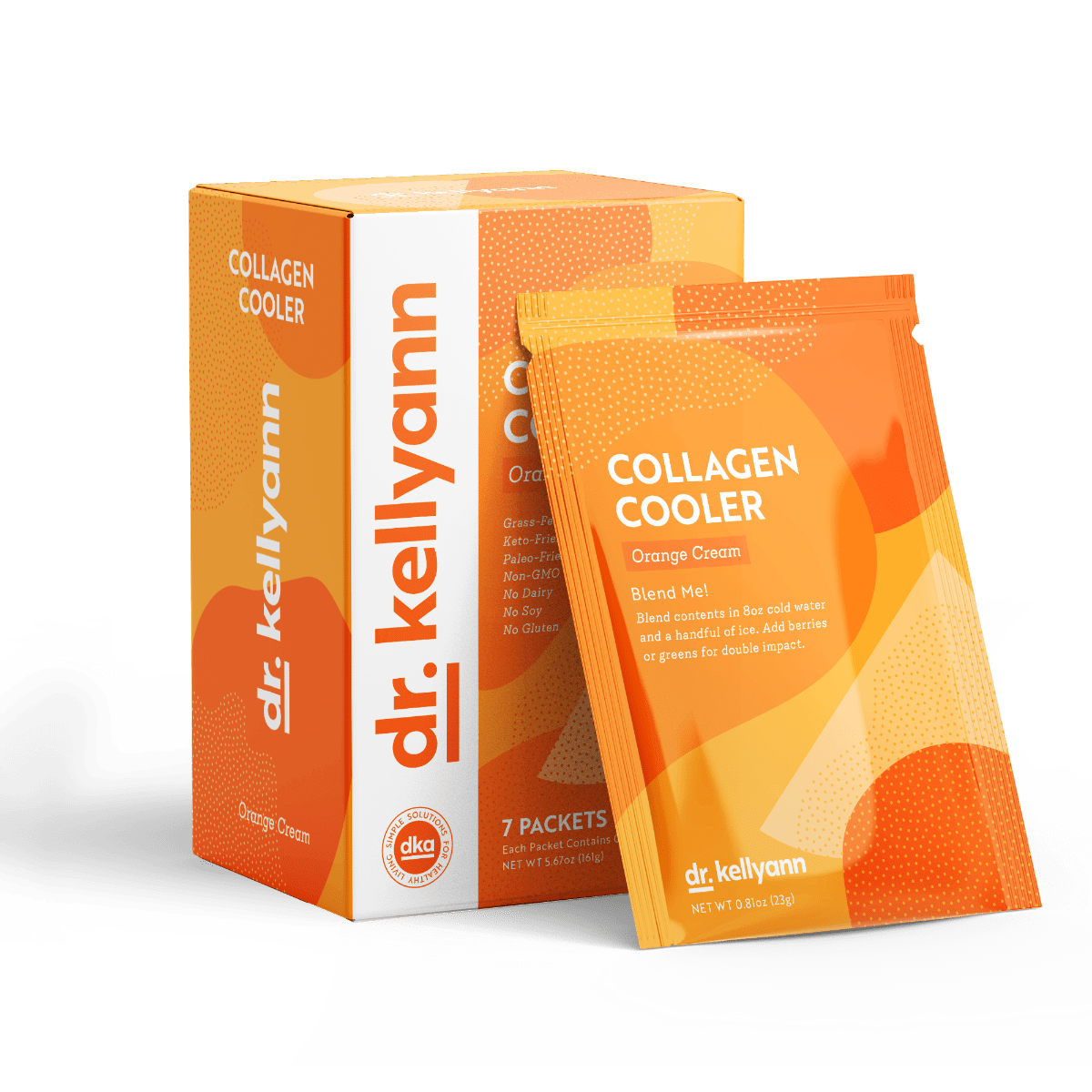 Collagen Cooler - Orange Cream