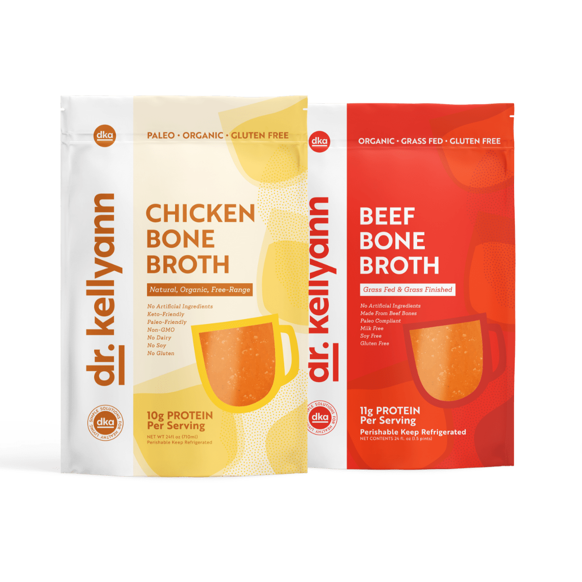 Organic Beef + Chicken Bone Broth Bundle