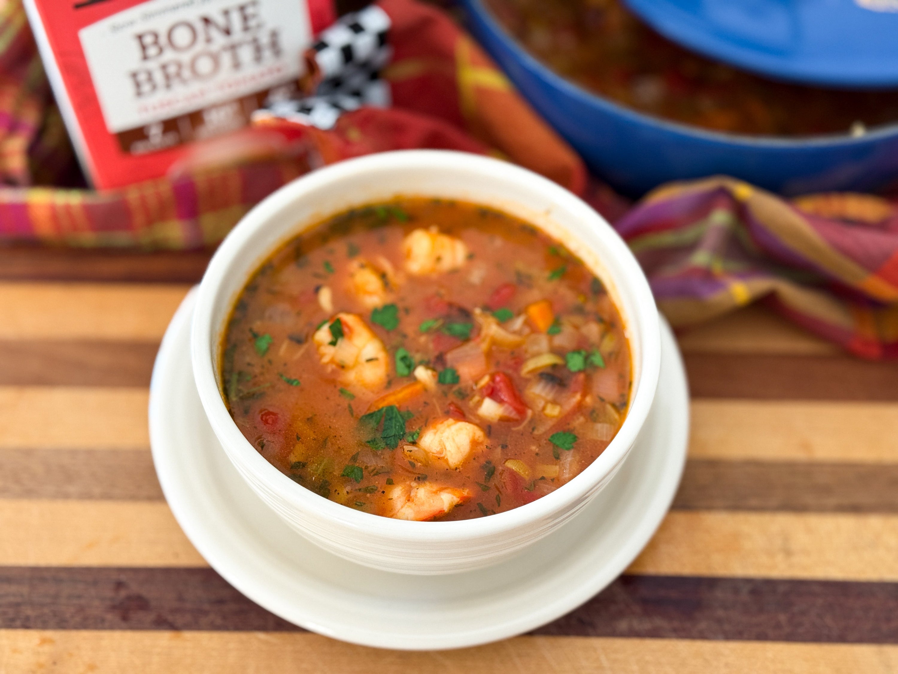Tuscan Seafood Soup