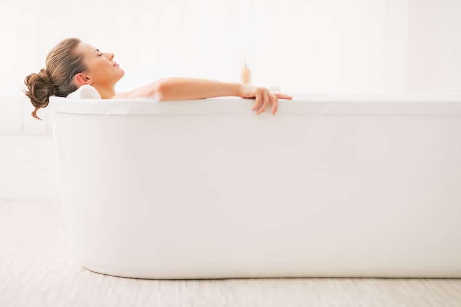 To Get Slim and Healthy… Take a Bath!