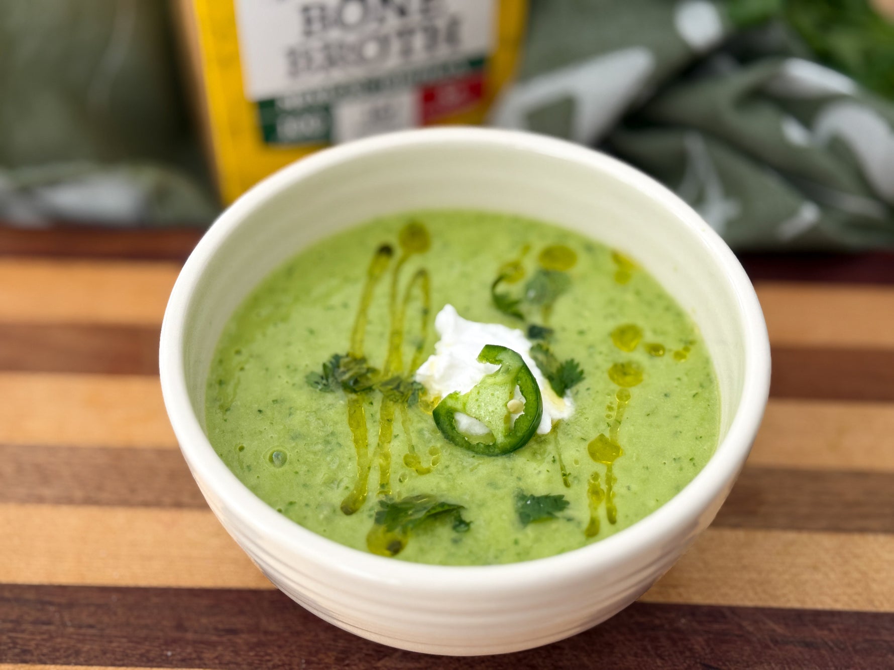 Chilled Avocado Soup (Sopa de Aguacate)