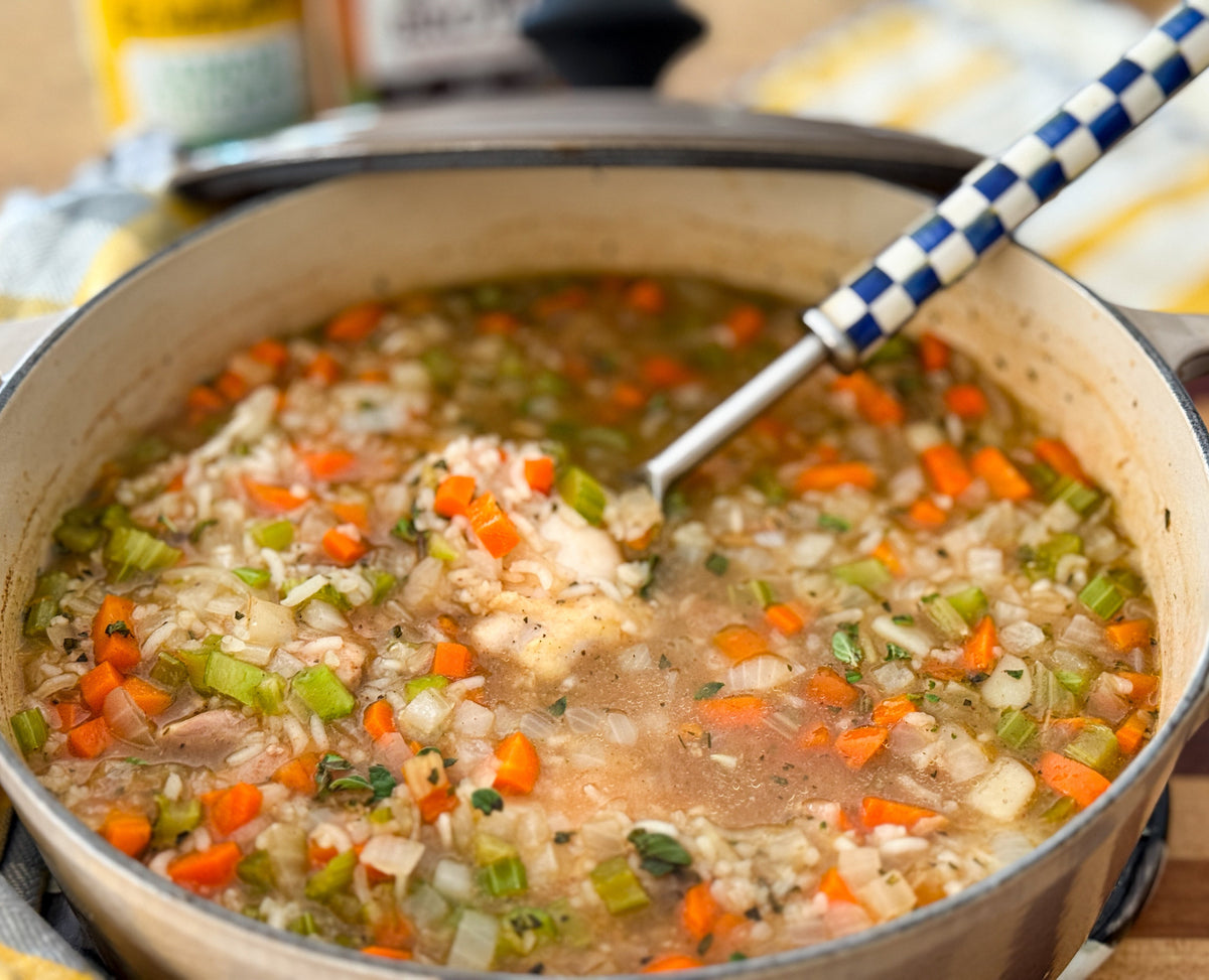 Dump and Bake One Pot: Lemon & Chicken Rice – Dr. Kellyann