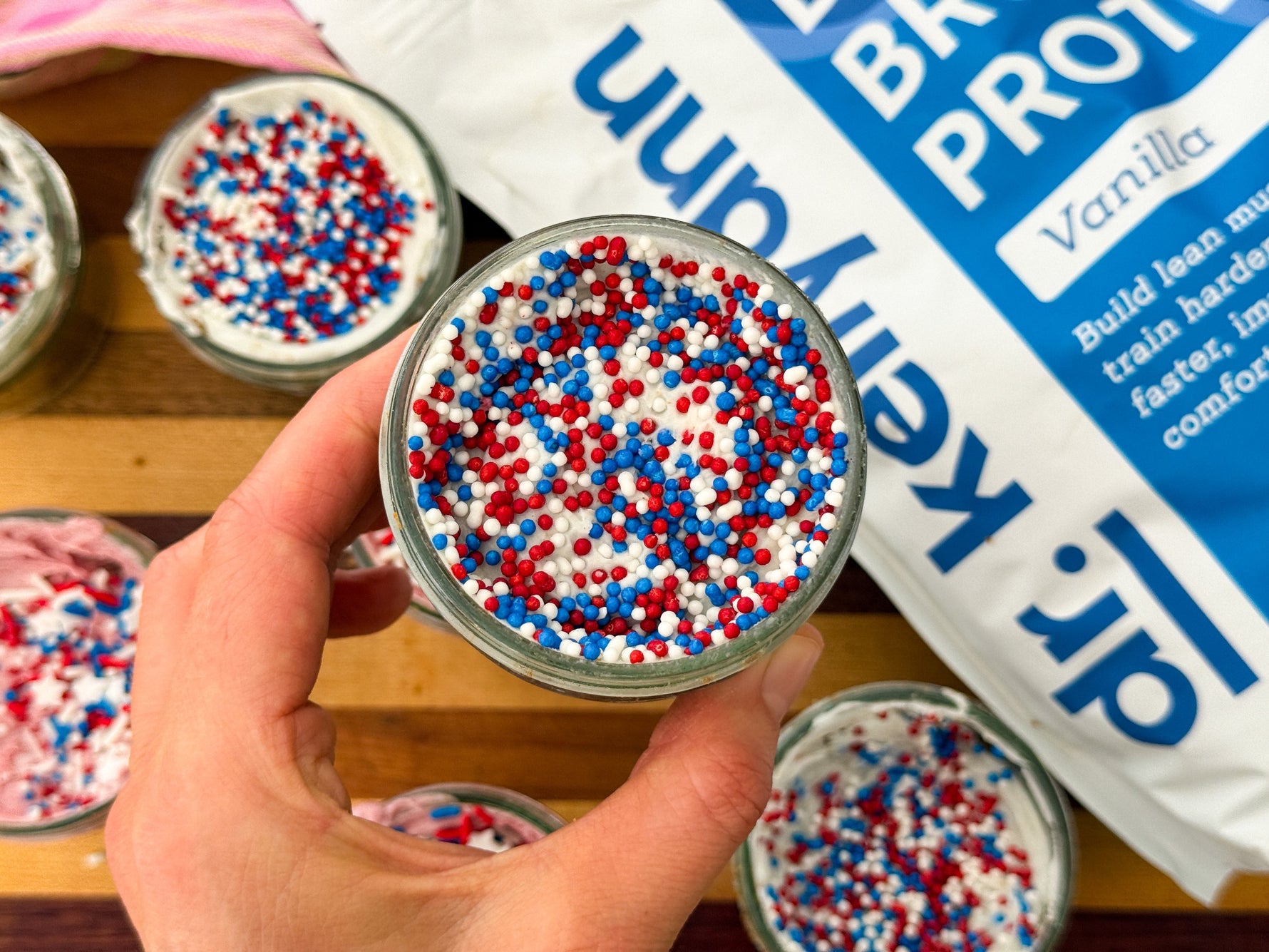High Protein Viral Dot Cake