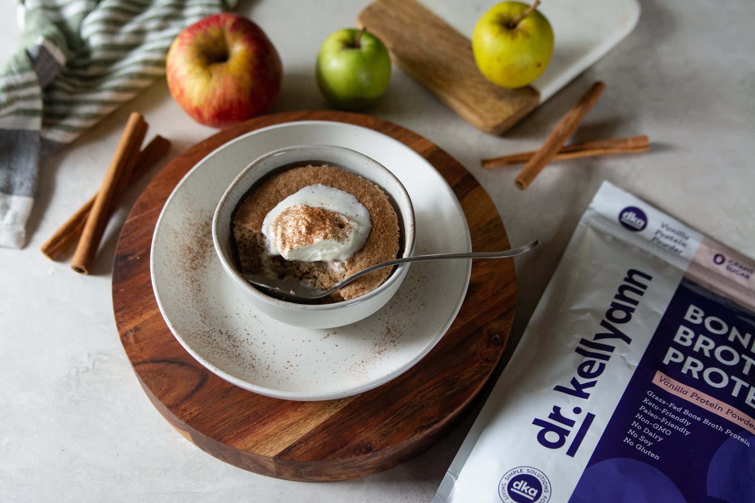 Apple Cinnamon Mug Cake Recipe