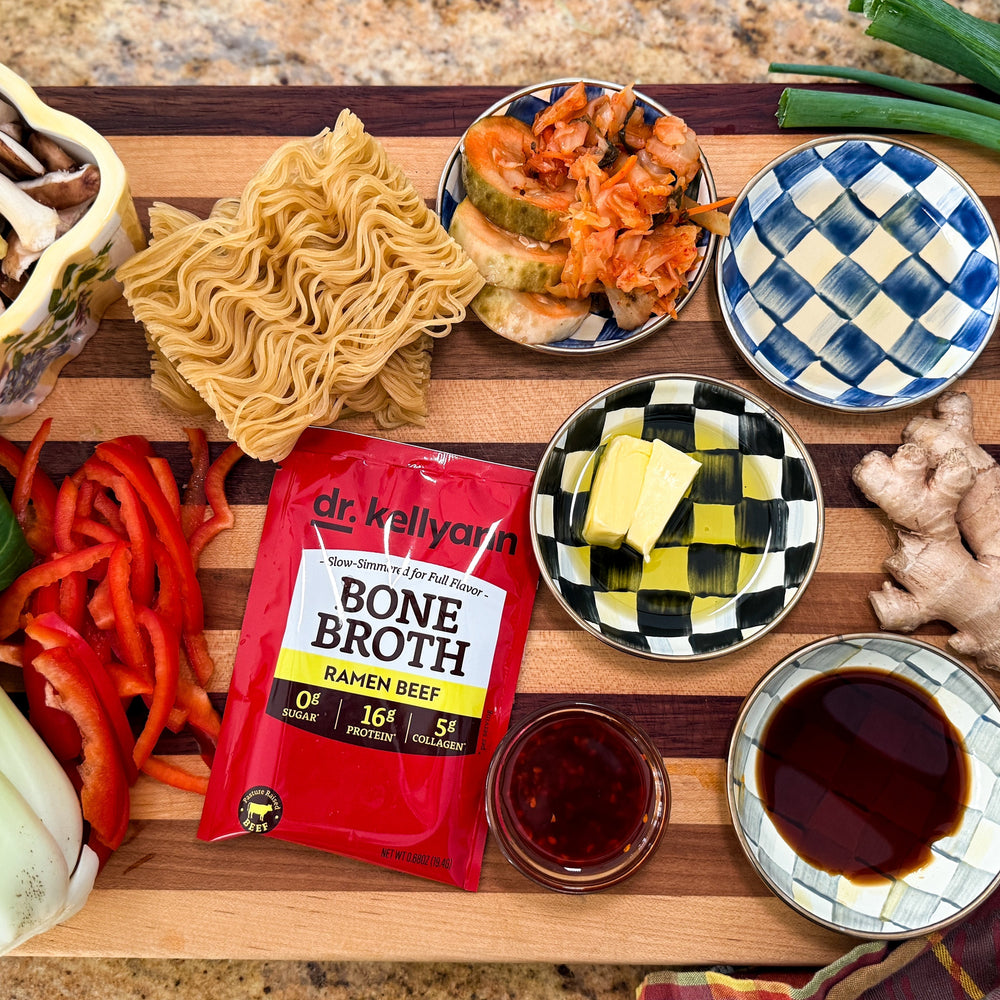 Mushroom Ramen with Kimchi Chili Oil