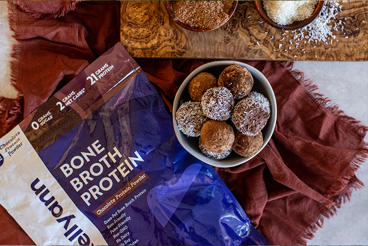 Chocolate Coconut Energy Bites