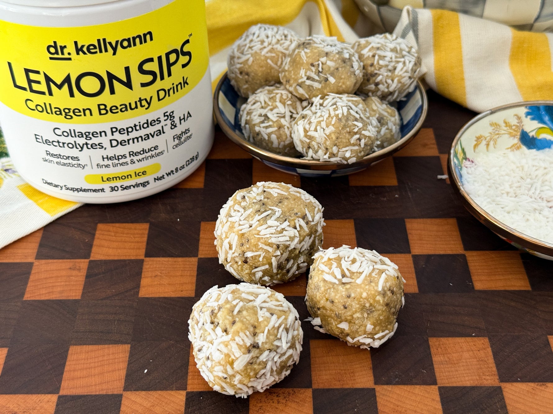 Lemon Protein Beauty Bites