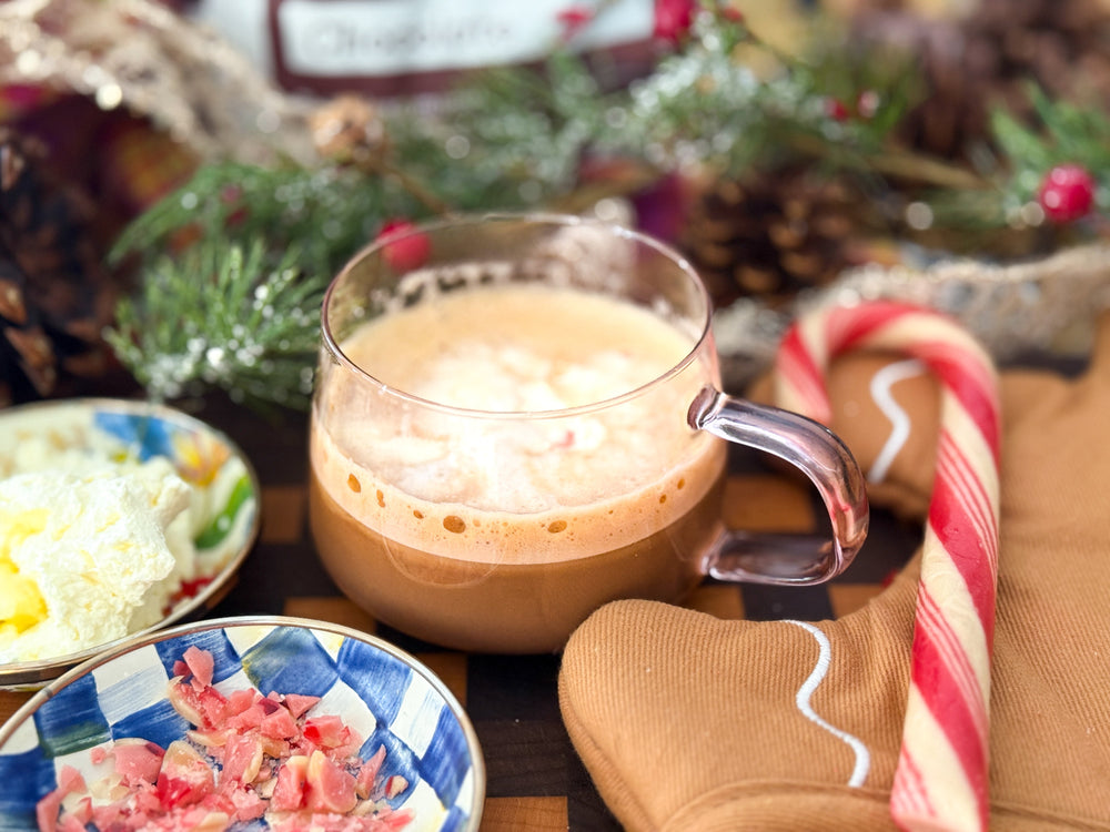 High Protein Peppermint Mocha Latte