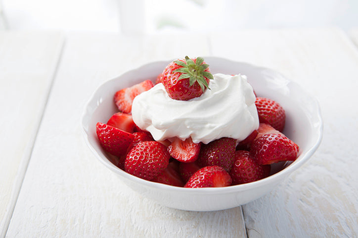 Berries and Whipped Coconut Cream