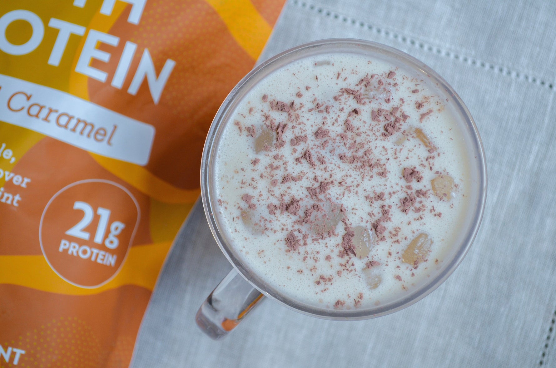 Iced Salted Caramel Protein Coffee