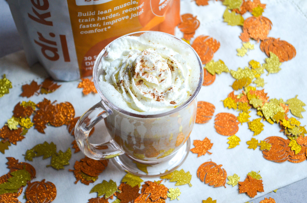 Salted Caramel Pumpkin Mug Cake