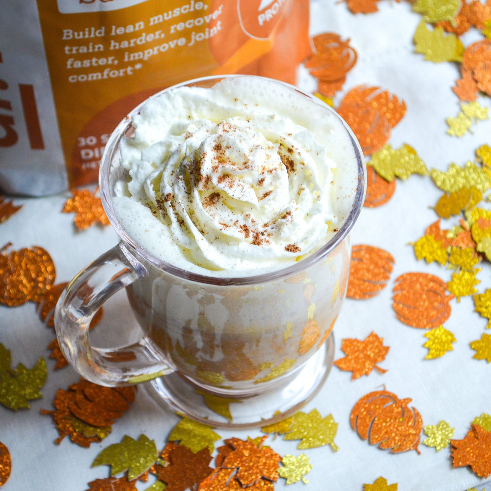 Salted Caramel Pumpkin Mug Cake