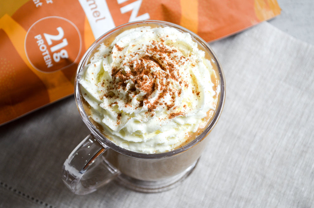 Salted Caramel Pumpkin Spice Latte