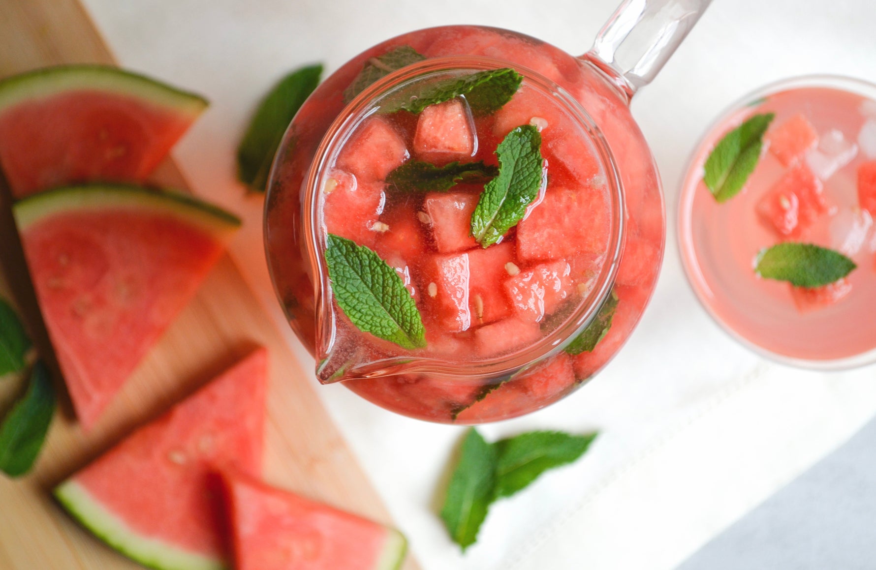Watermelon & Mint Detox Water