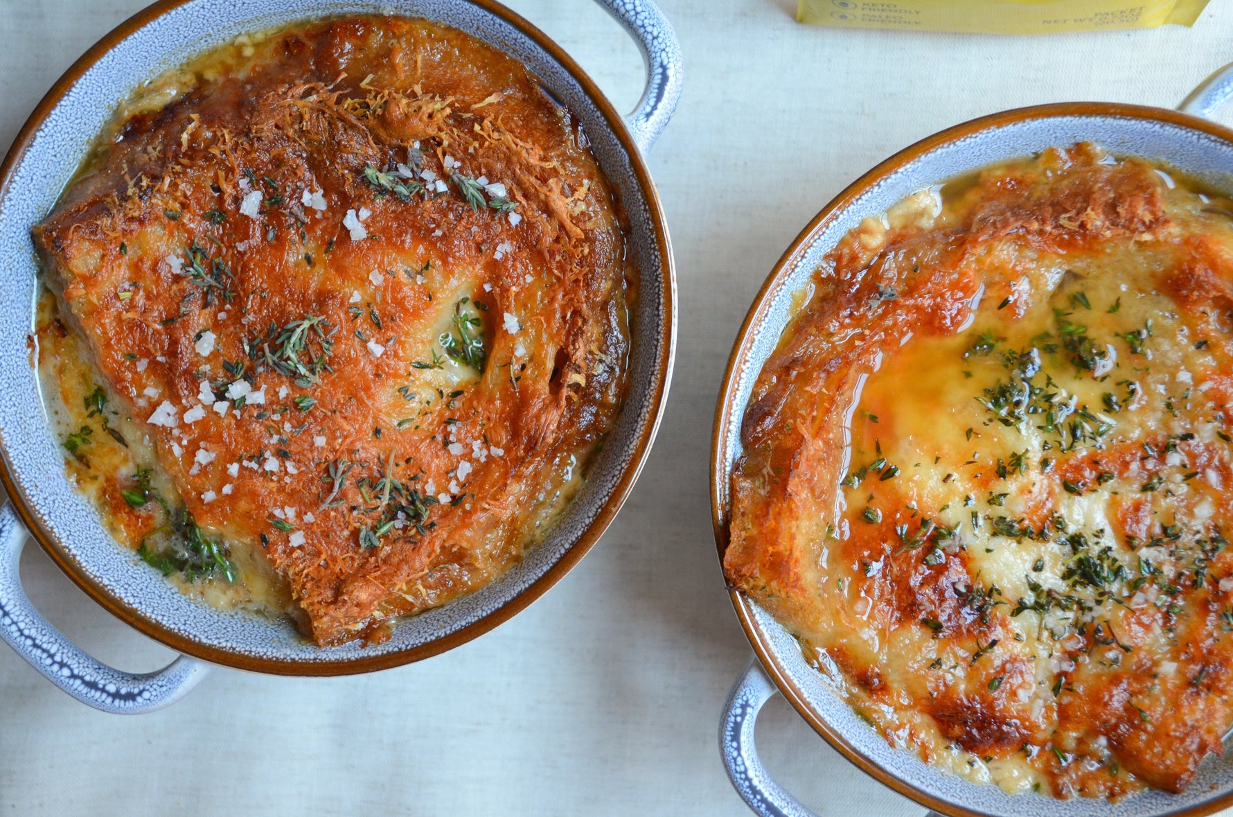 French Onion Bone Broth Soup