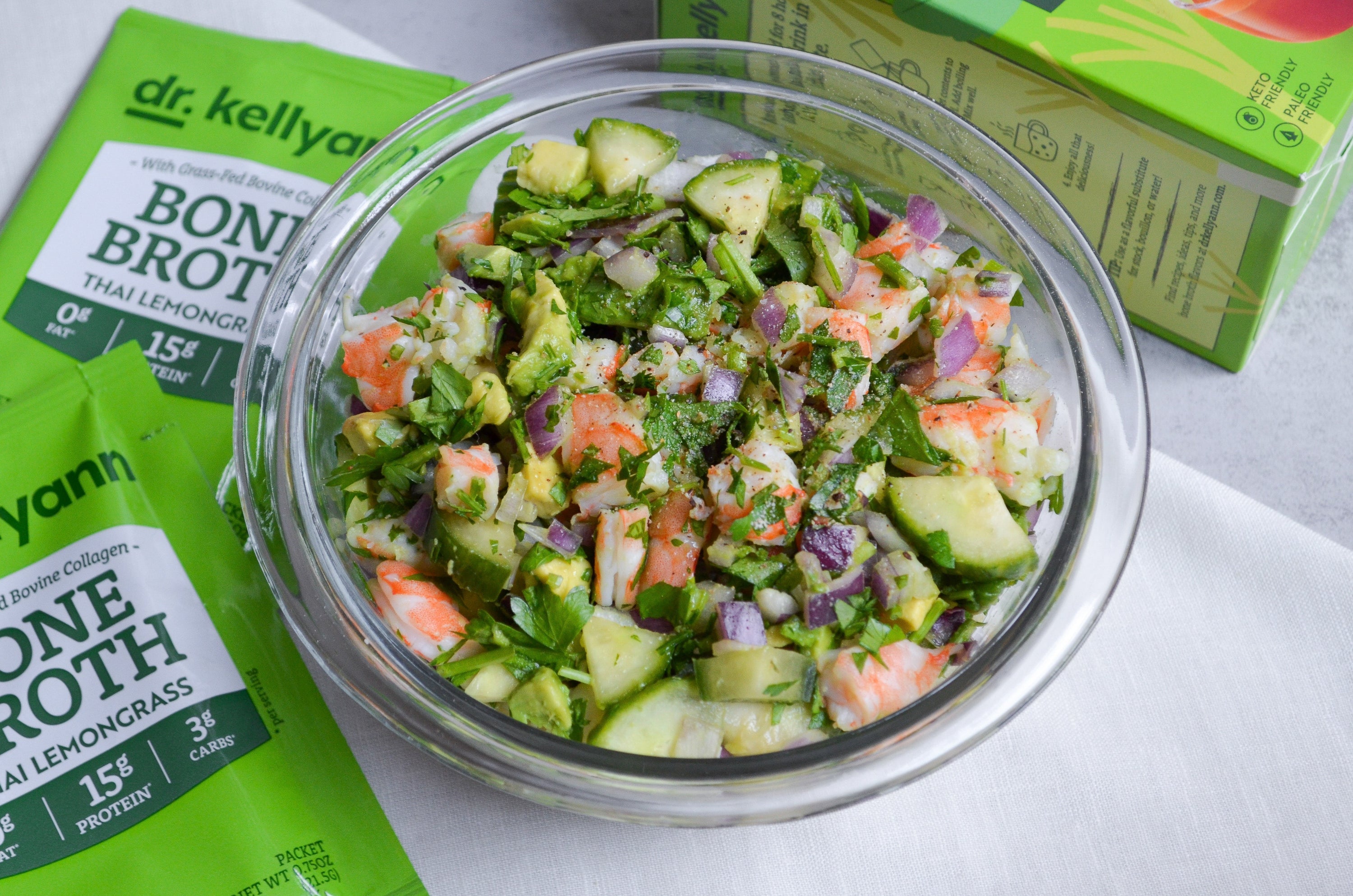 Thai Lemongrass Shrimp Ceviche