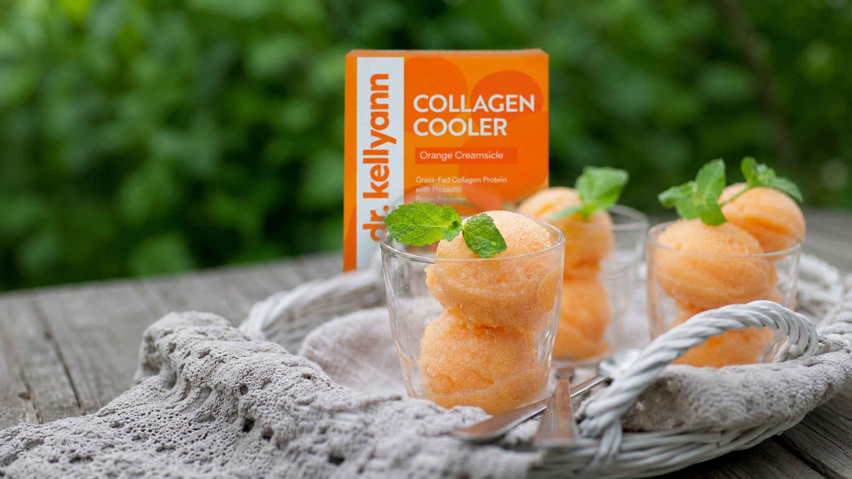 Orange Creamsicle Collagen Sorbet