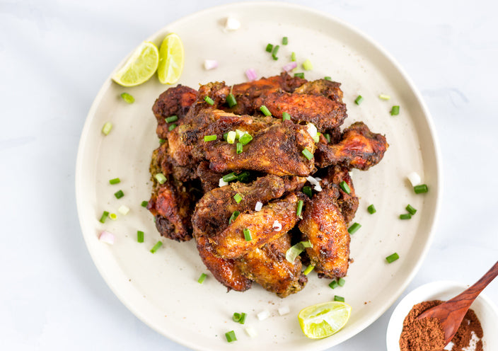 Chipotle lime chicken wings