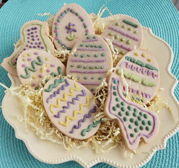 Coconut Cutout Cookies