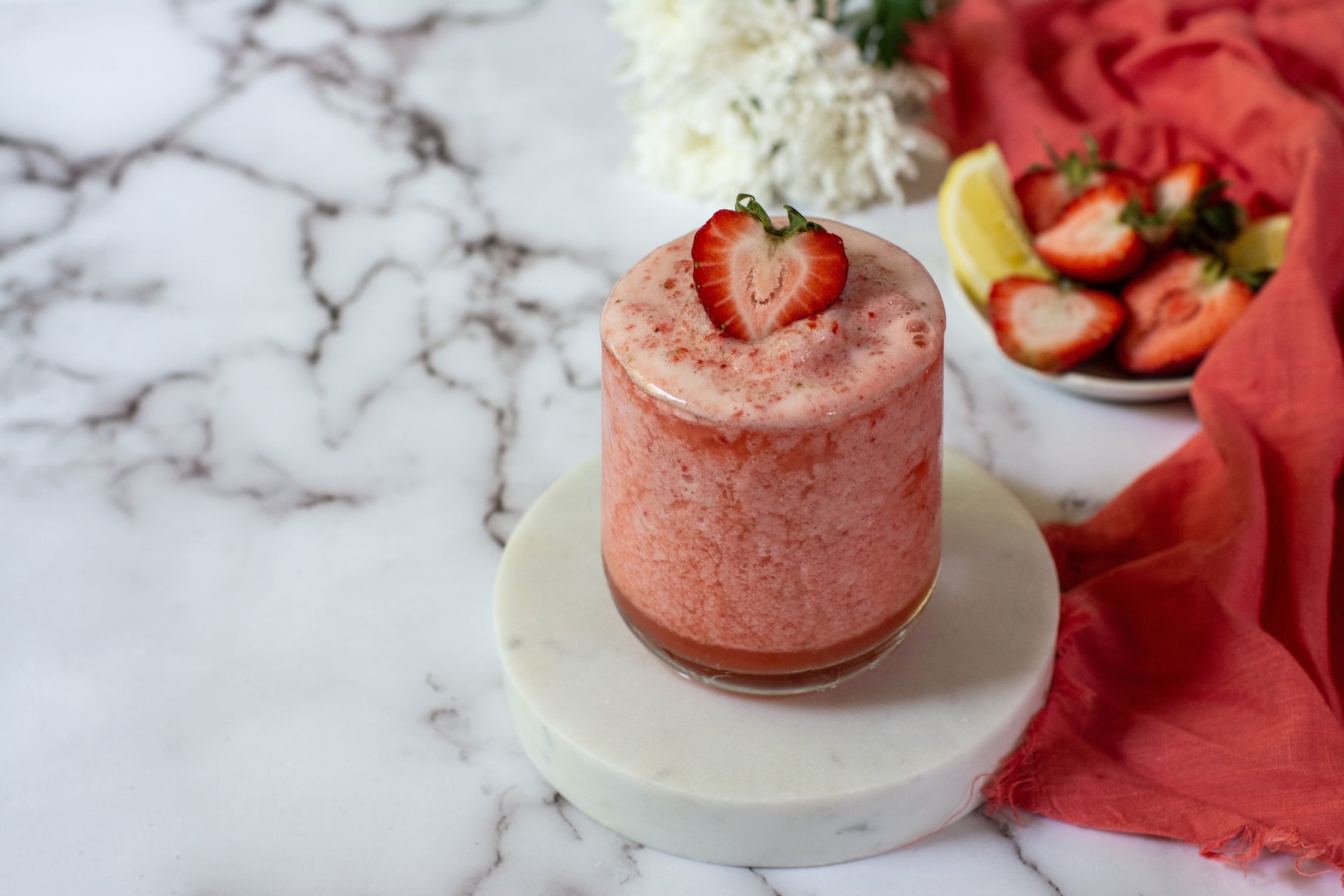 Strawberry Lemon Slushie