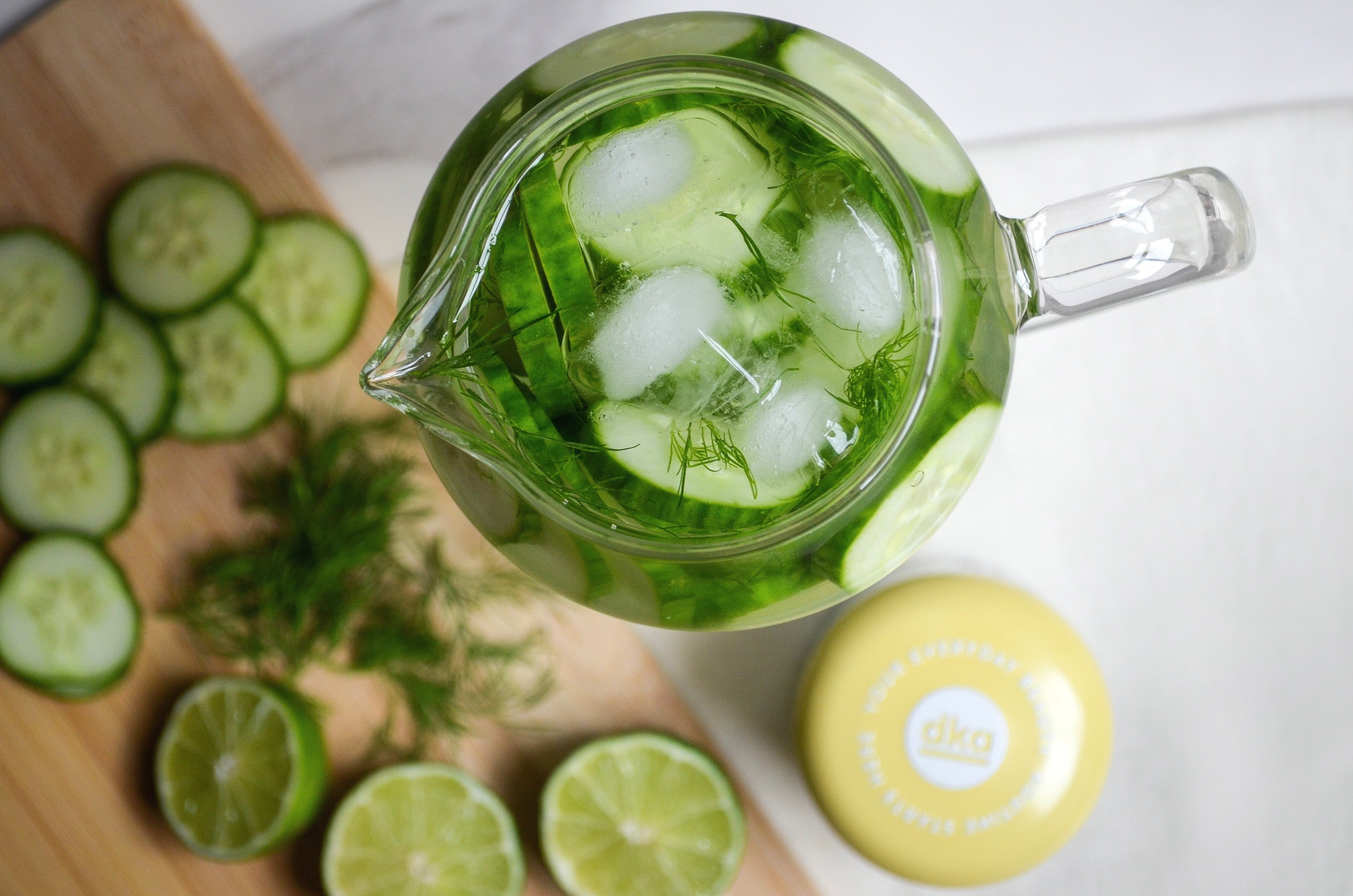 Cucumber Lime Water