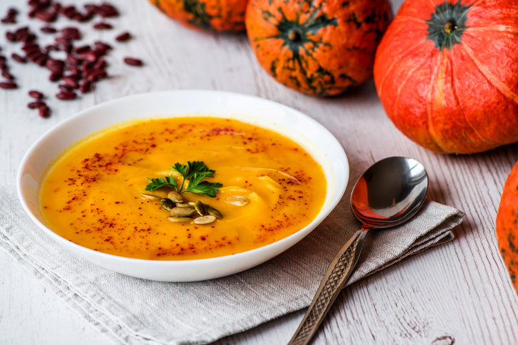 Creamy Pumpkin Soup With Indian Spices – Dr. Kellyann