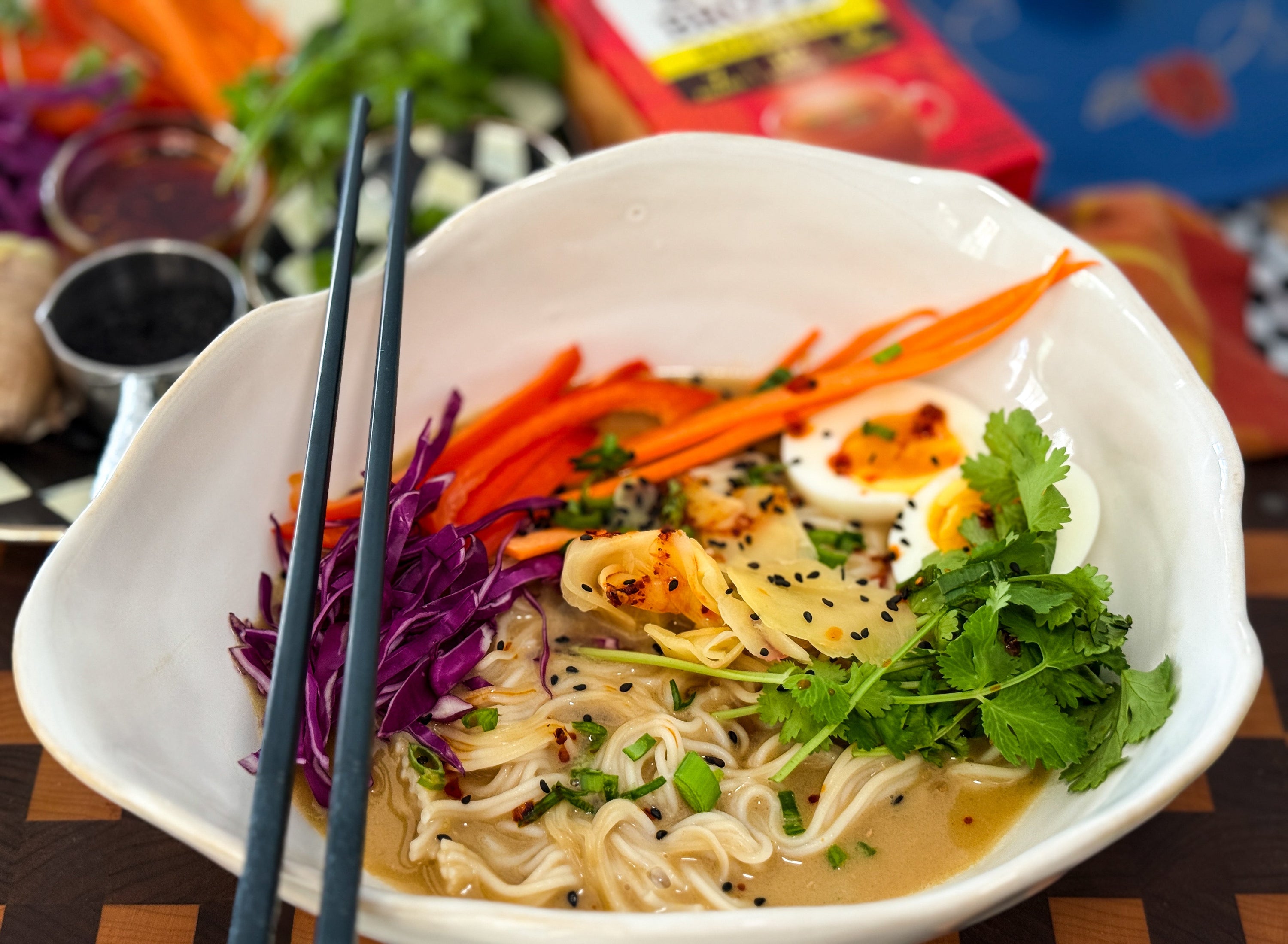 20-Minute Tahini Ramen