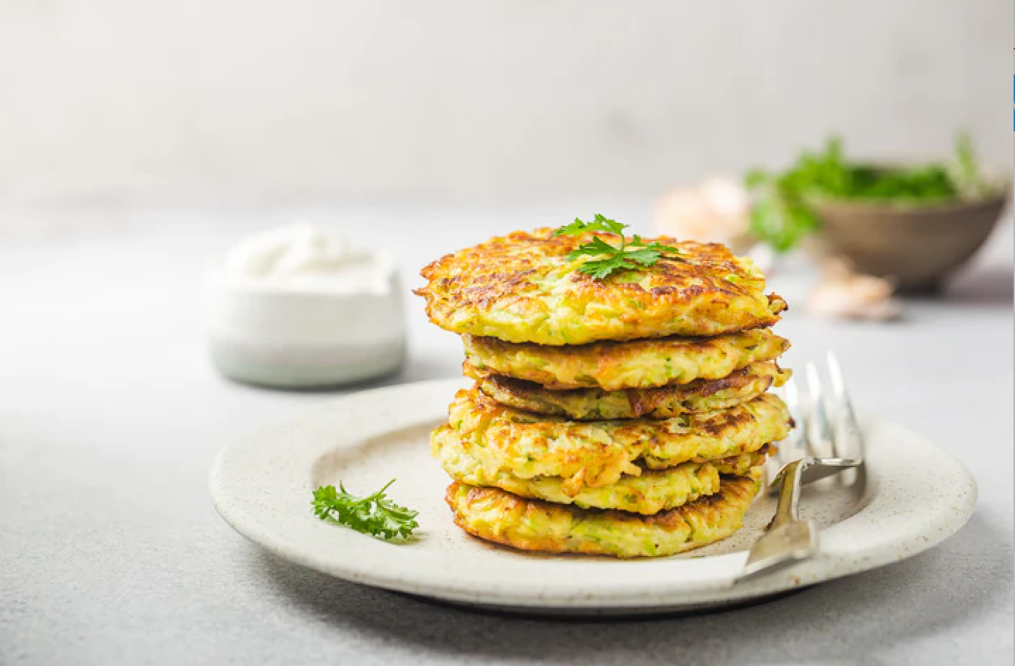 Zucchini Breakfast Cakes