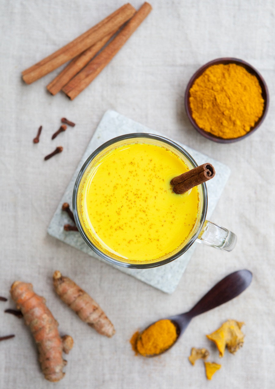 Golden Turmeric Tea in a cup