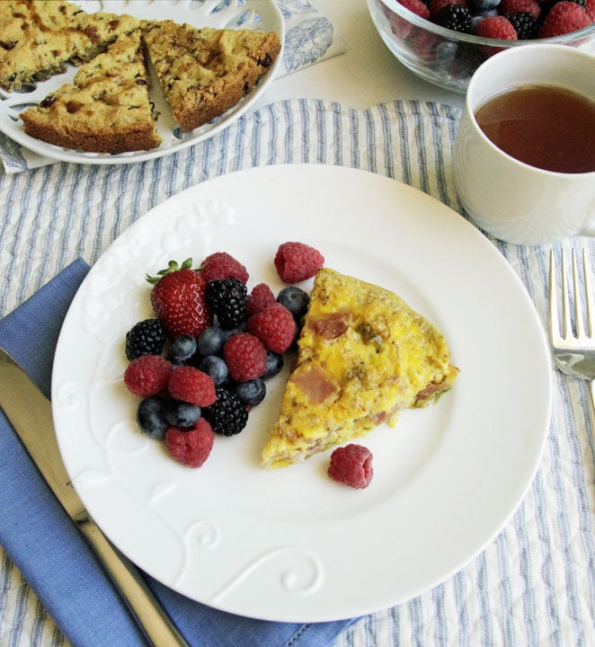 Ham and Asparagus Frittata