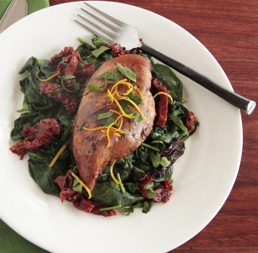 Instant Pot Margherita Chicken with Sundried Tomato Sauce