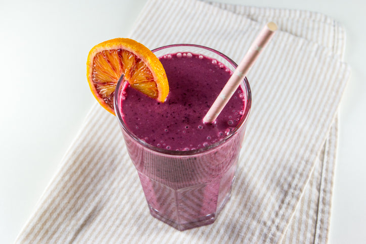 Orange Blueberry Shake