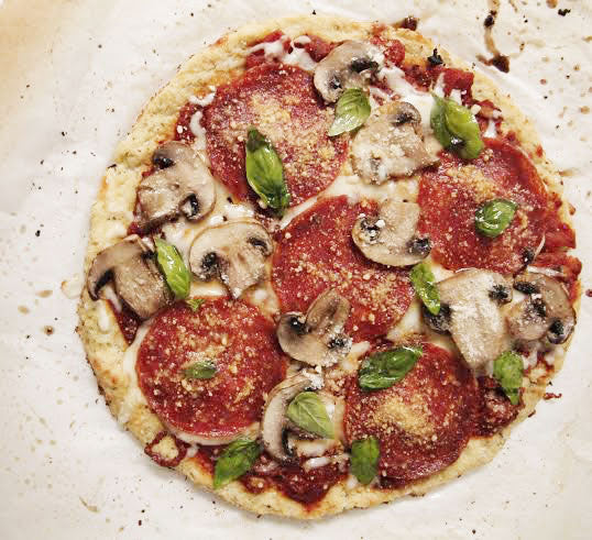 Perfect Pizza with a Cauliflower Crust