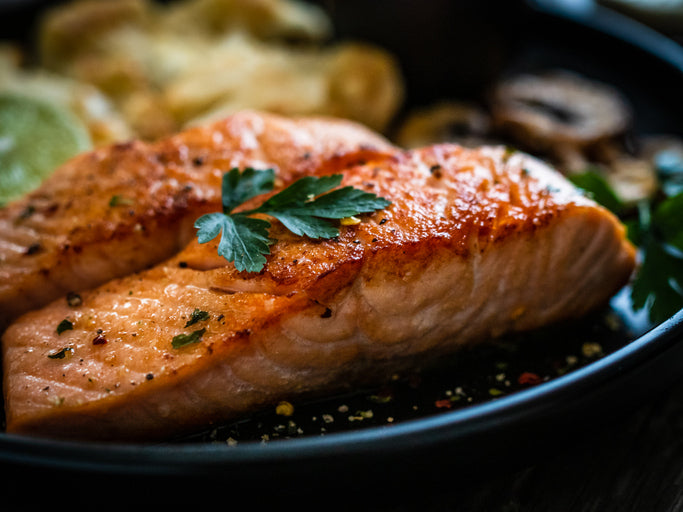 Roasted Salmon Gremolata