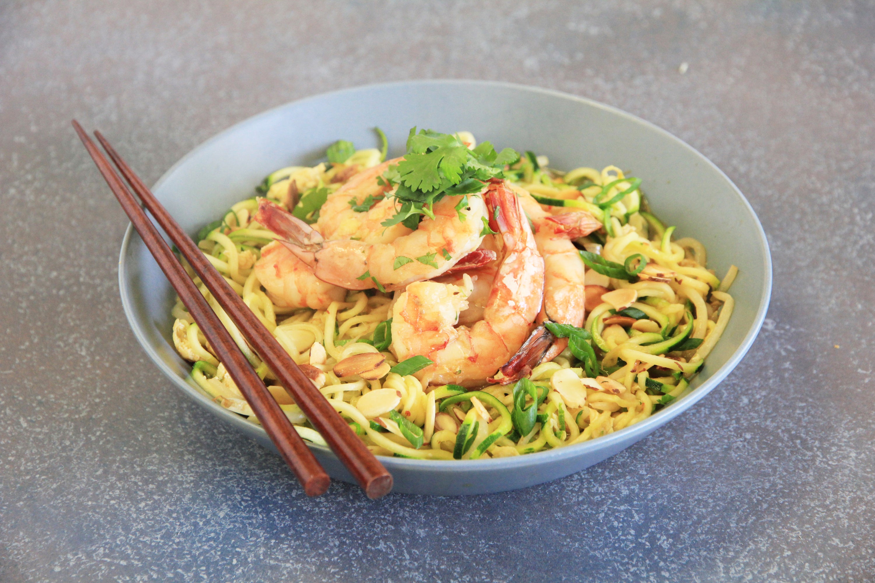 Shrimp Pad Thai Buddha Bowl