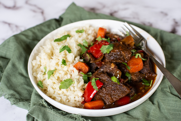 Slow-Cooked Coconut Curry Beef Stew