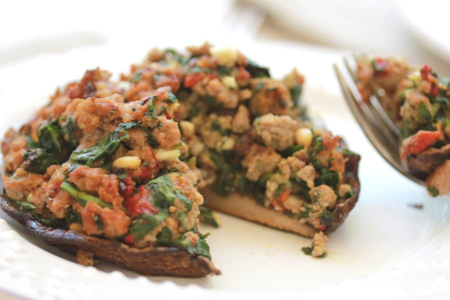 Stuffed Portobello Mushrooms