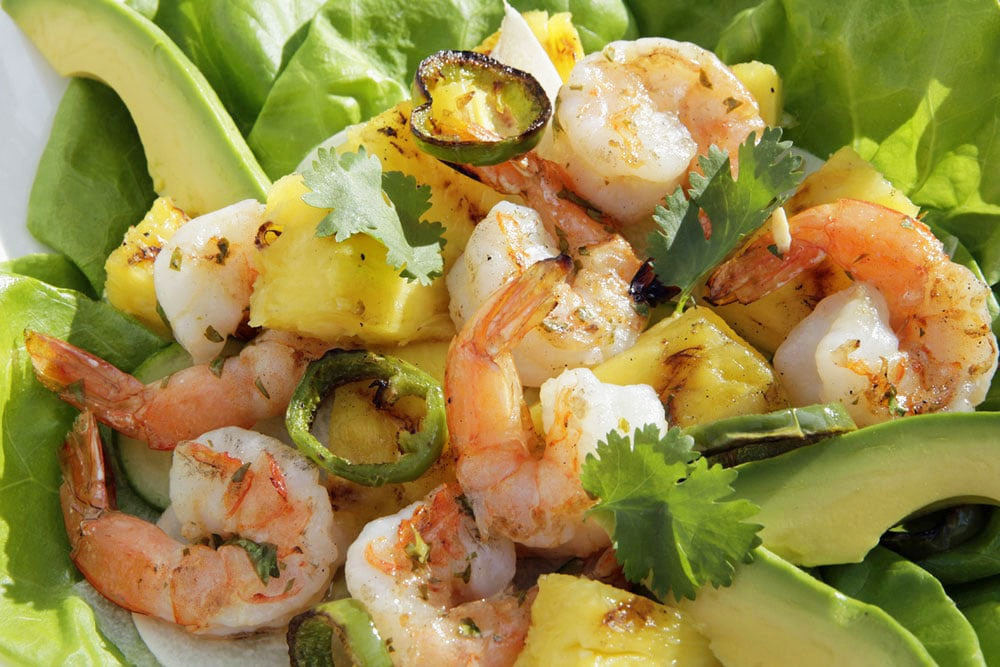 Sweet heat shrimp