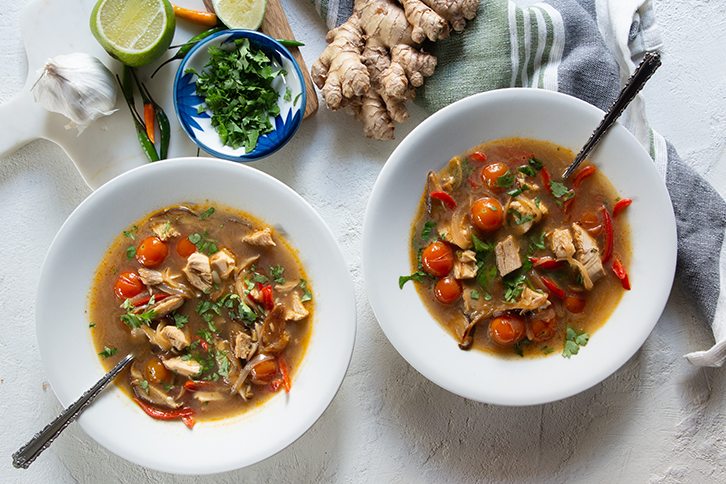 Thai Turkey Bone Broth