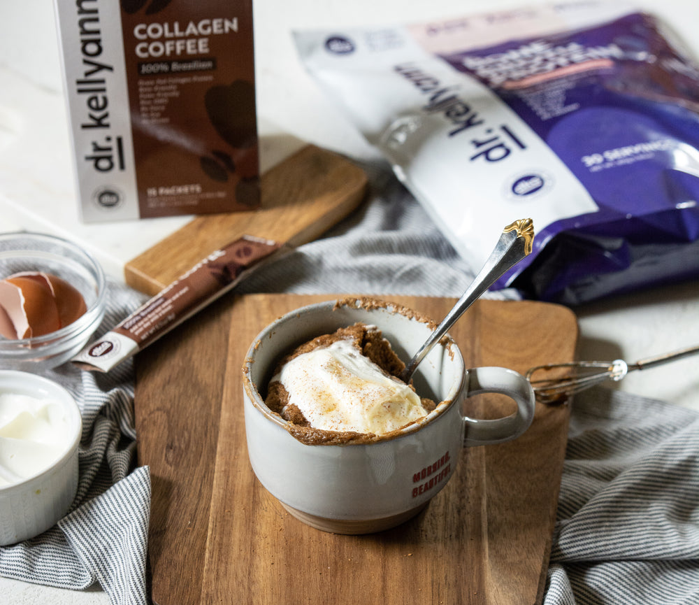 Vanilla Latte Collagen Mug Cake