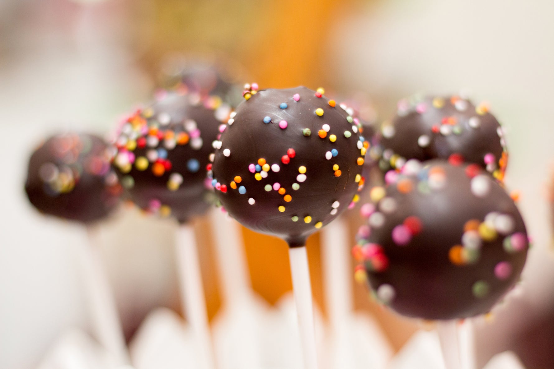 Nutella cake pops