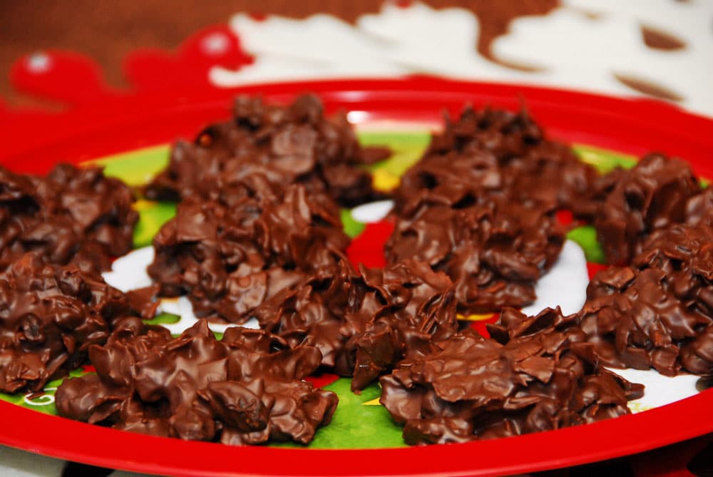 Chocolate Reindeer Drops