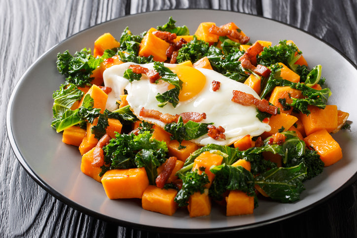Sweet Potato Sausage Hash